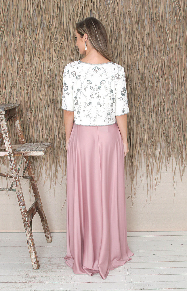 Sarena Skirt - Dusty Rose