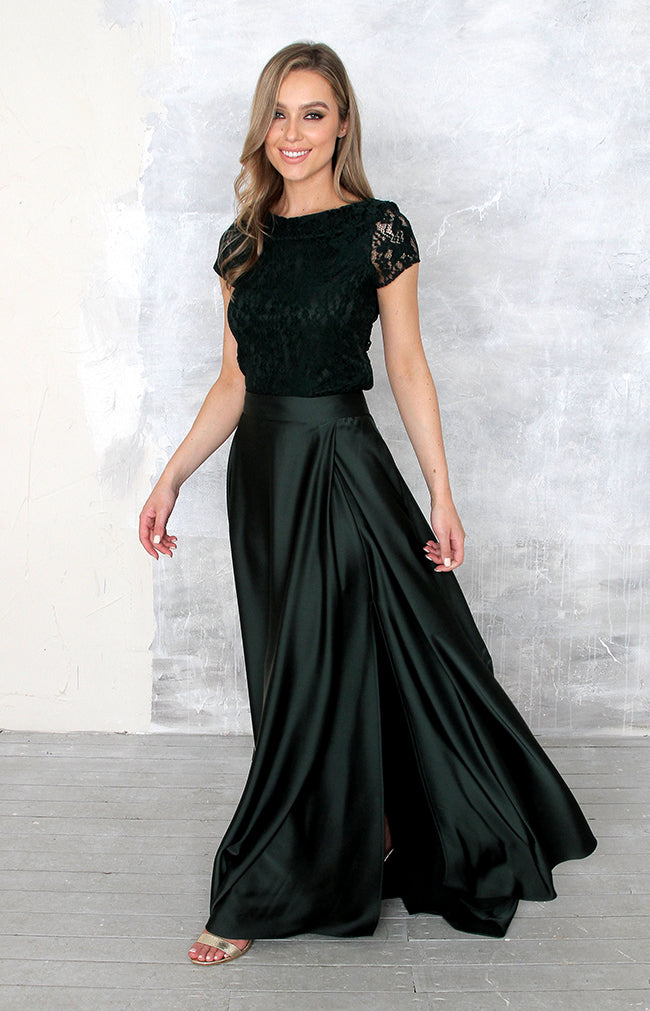 Sarena Skirt - Forest Green