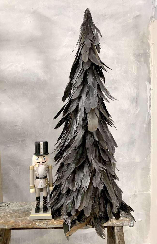 Cone Tree Feather Snazzy - H60 - Blk/Slv