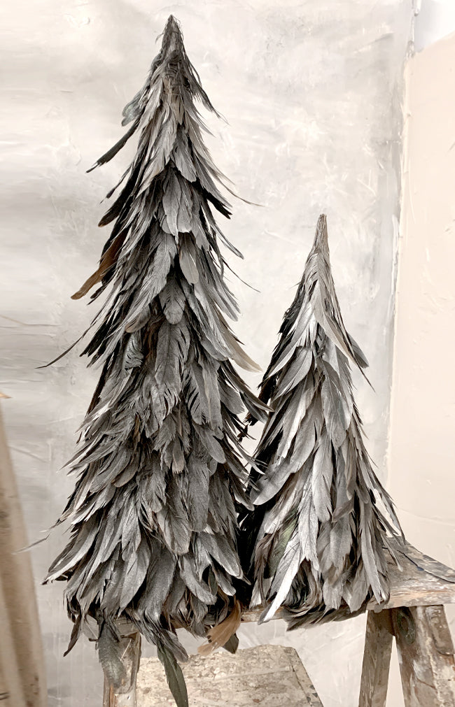 Cone Tree Feather Snazzy - H60 - Blk/Slv