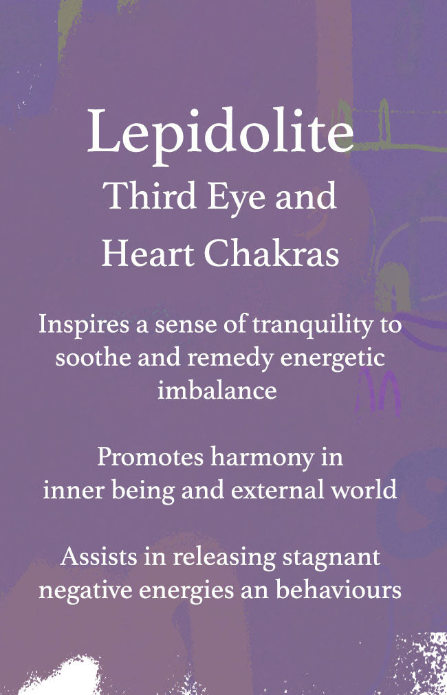 Lepidolite Tumblestone