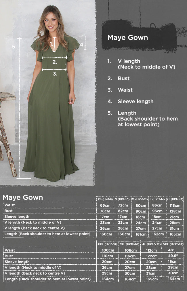 Maye Gown - Black