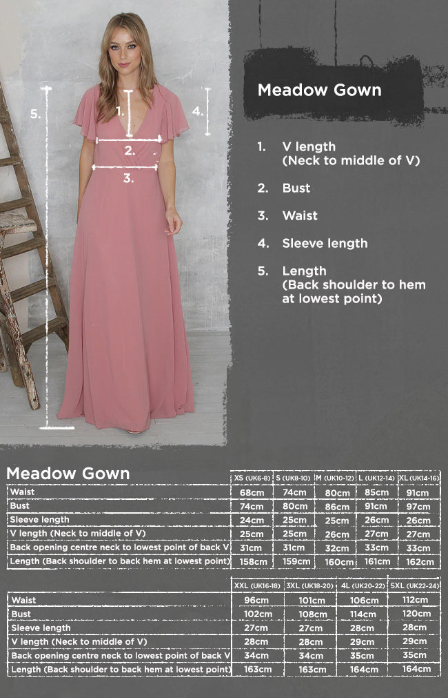 Meadow Gown - Forest Green