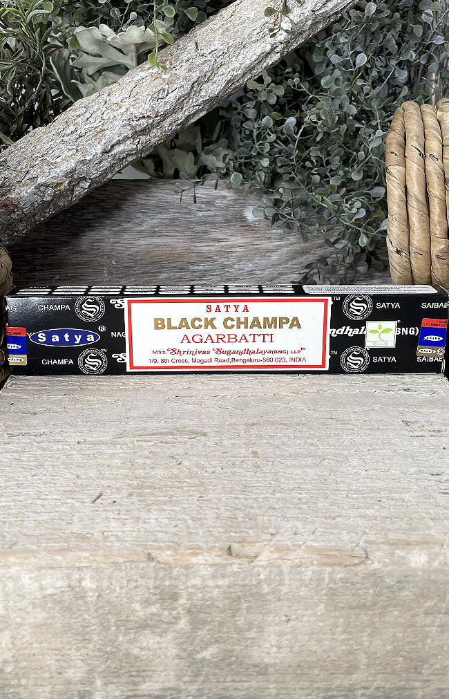 Incense Sticks - Black Champa