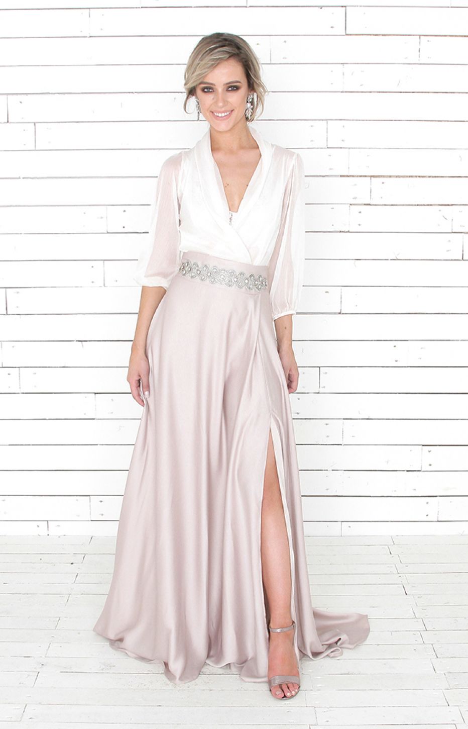 Rumi Skirt -Taupe