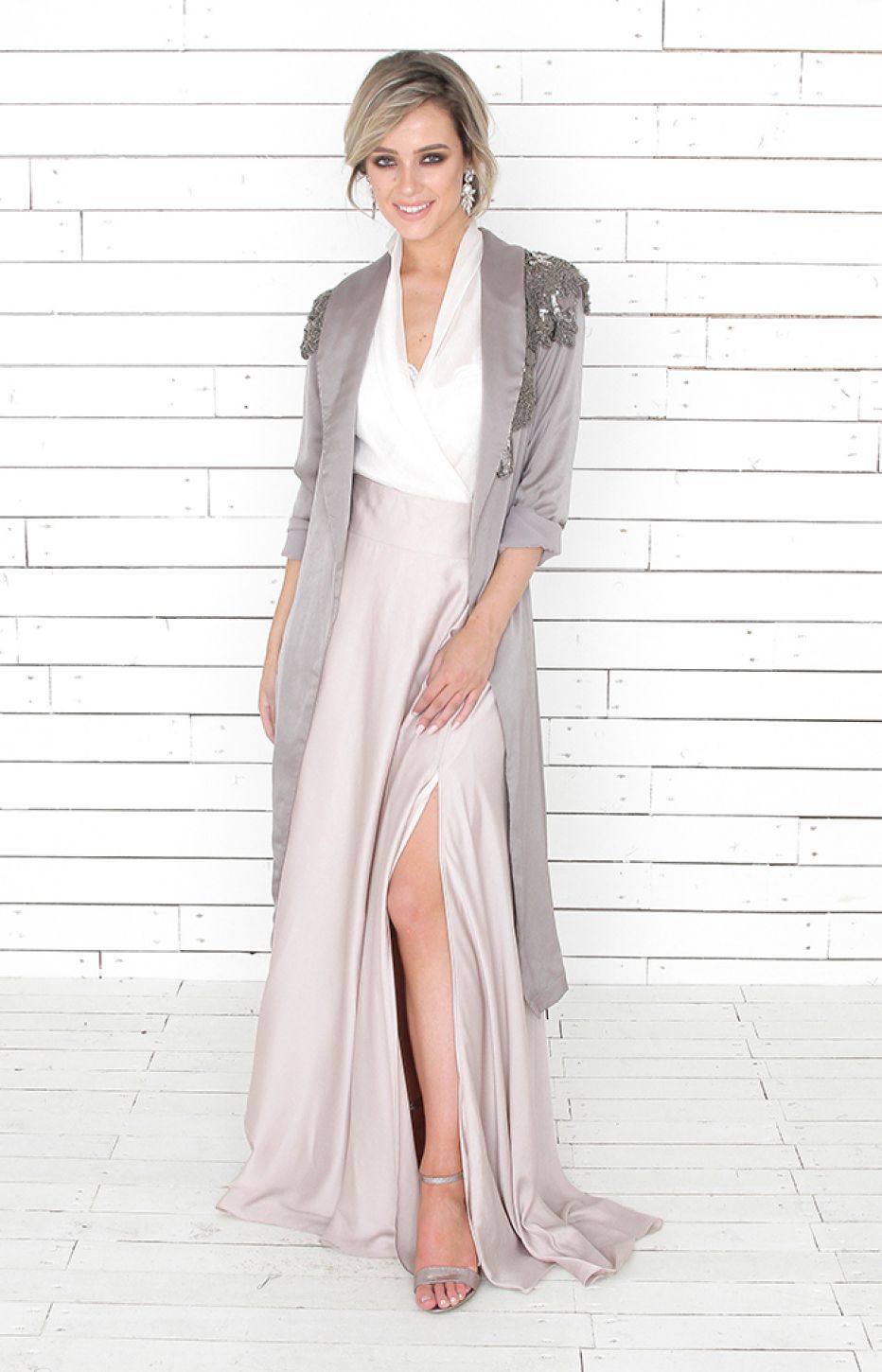 Rumi Skirt -Taupe