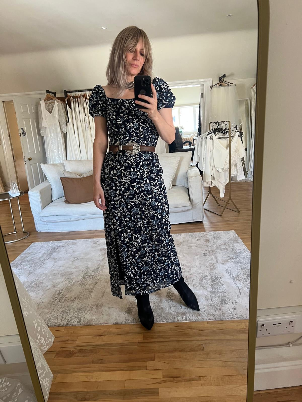 Celine Dress  - Midnight