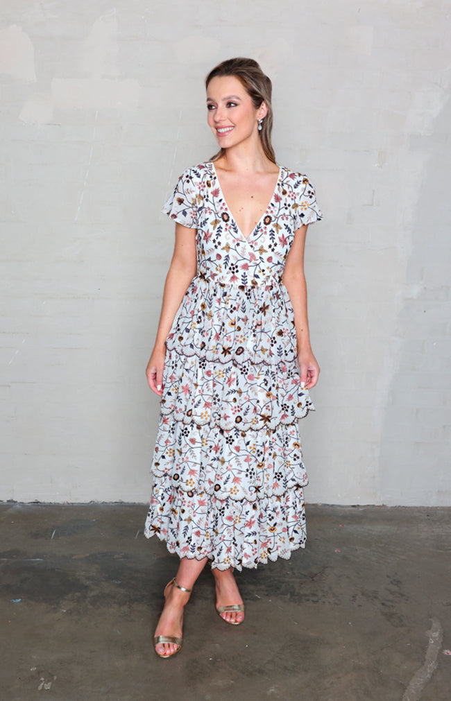 ada dress - ivory multi reviews Size:1/2T Print_Animal shoulder sleeves lined in Amazon.com: ALC Women's Aster