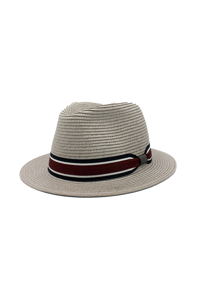 Bronte Summer Collection Fedora - Grey