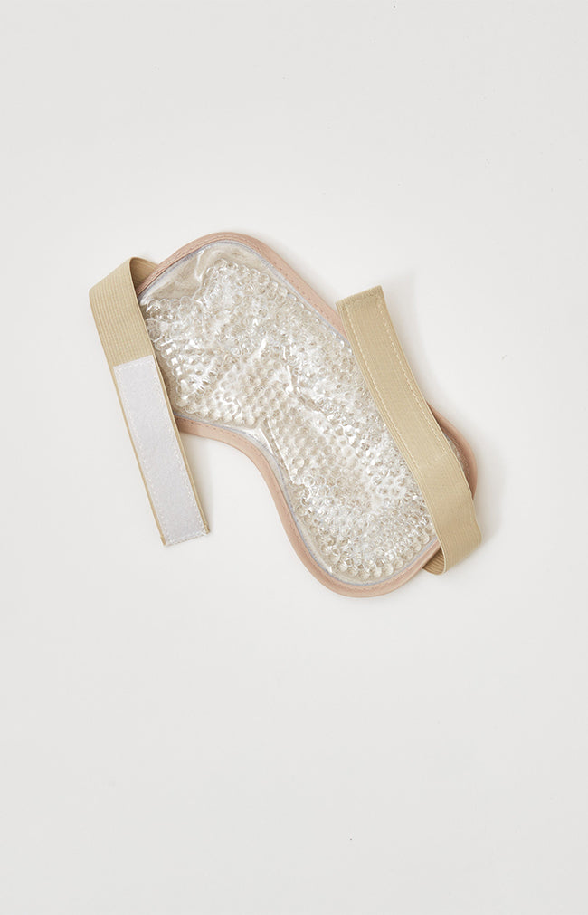 Hot/Cold Therapy Eye Mask - Beige