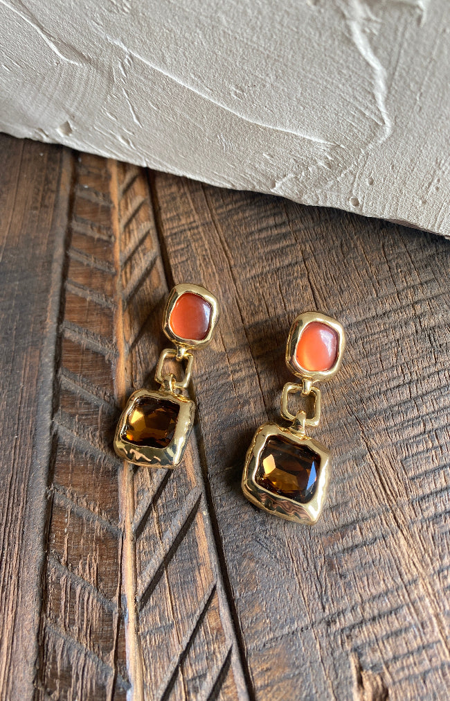 Gold Plated Mara Earrings