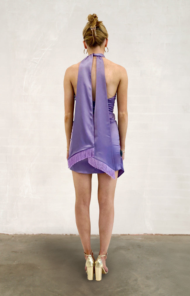 Nola Mini Dress - Lavender