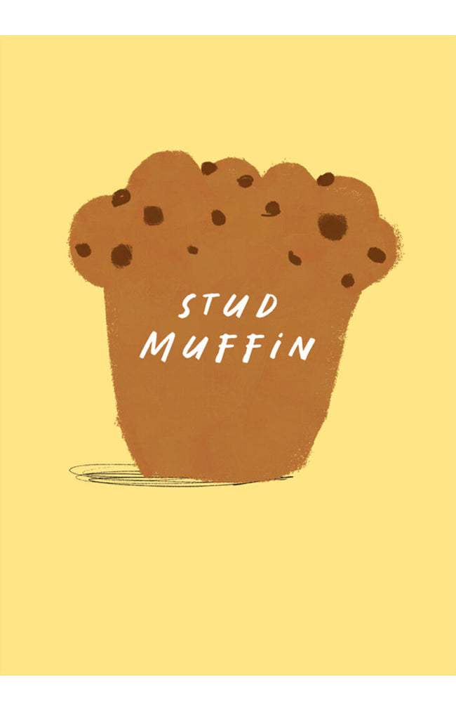 Stud Muffin Greeting Card