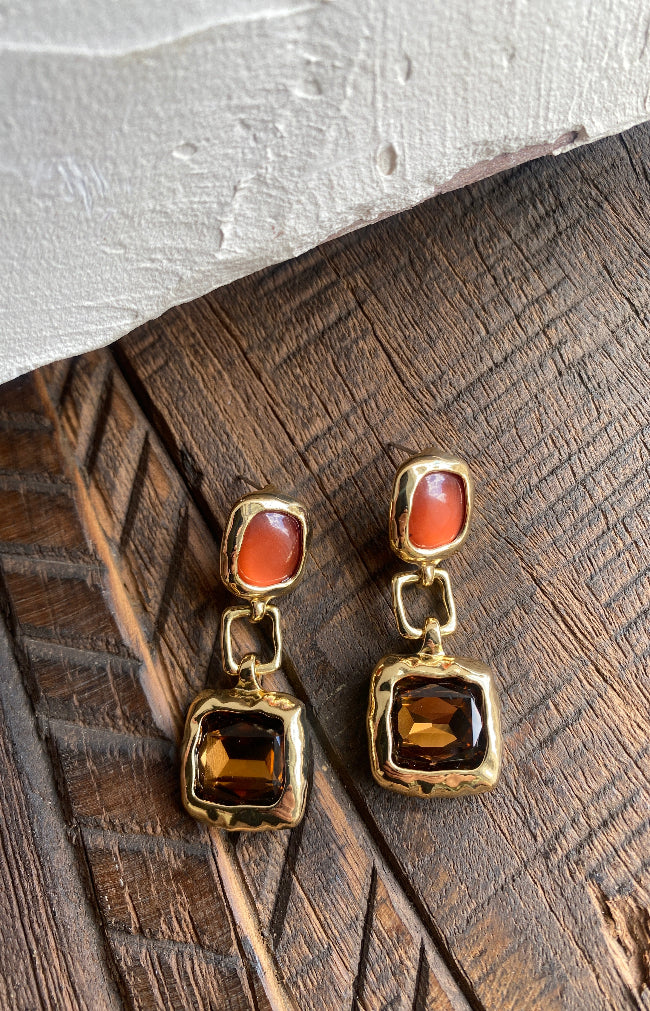 Gold Plated Mara Earrings