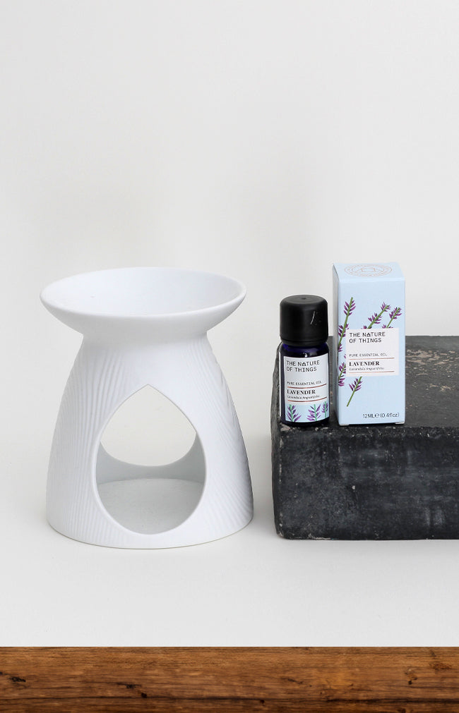 Essential Oil and Burner Set  - Lavender