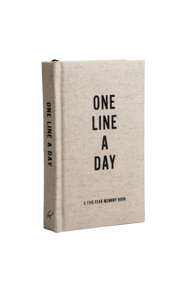 Canvas One Line a Day : A Five-Year Memory Journal