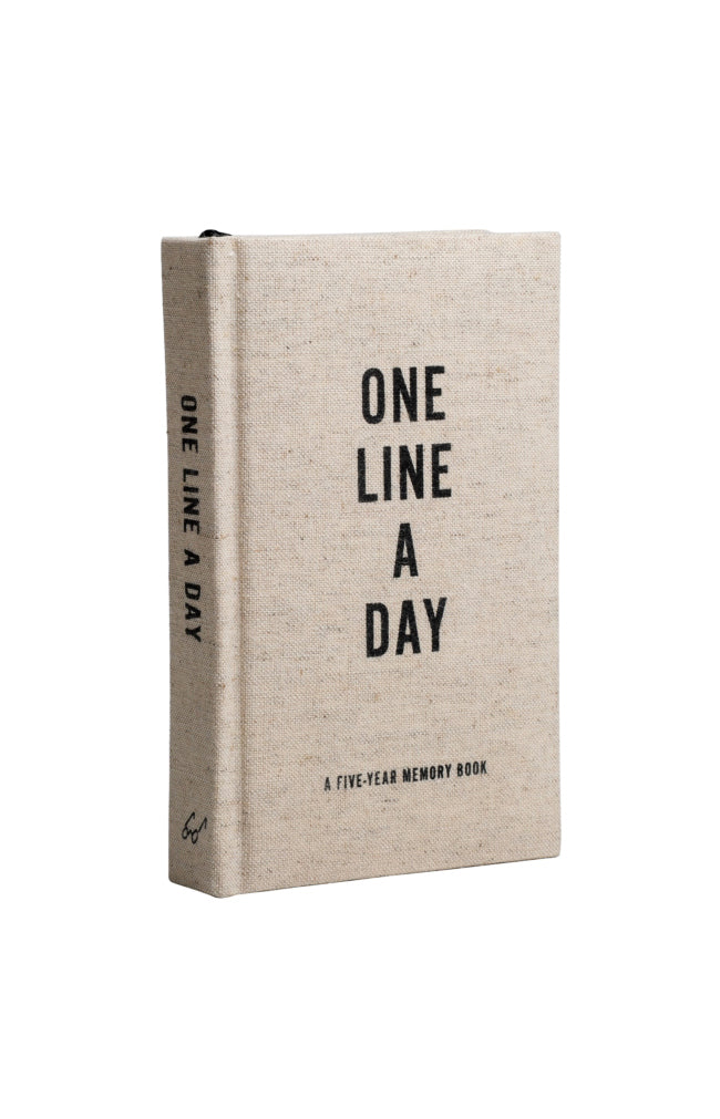 Canvas One Line a Day : A Five-Year Memory Journal