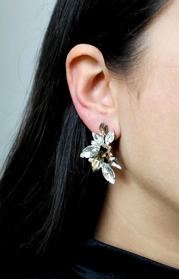 Almada Earrings - Gold/Silver