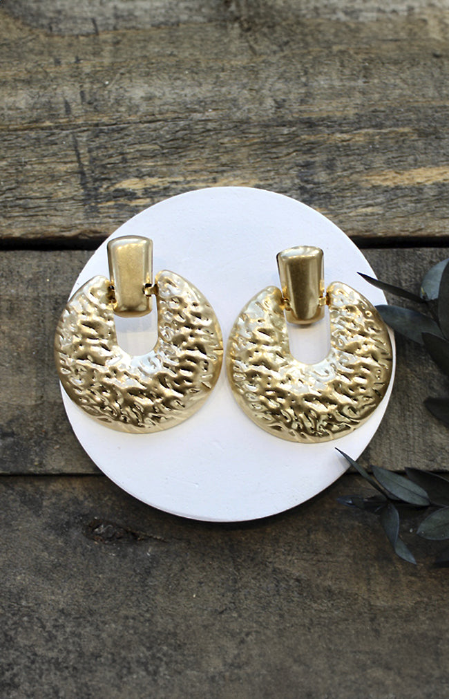 Azha Earrings  - Gold