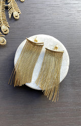 Cameron Earrings - Gold
