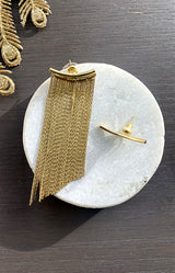 Cameron Earrings - Gold