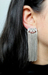 Ella Earrings - Silver
