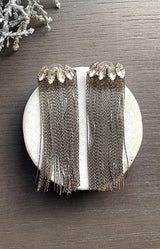 Ella Earrings - Silver