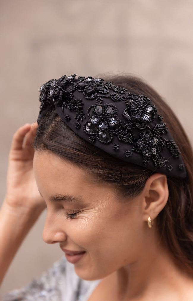 Karina Headband - Black