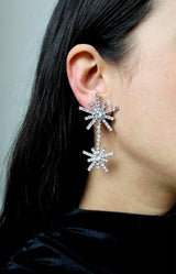 Galaxy Earrings - Silver