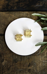 Mae Earrings - Gold