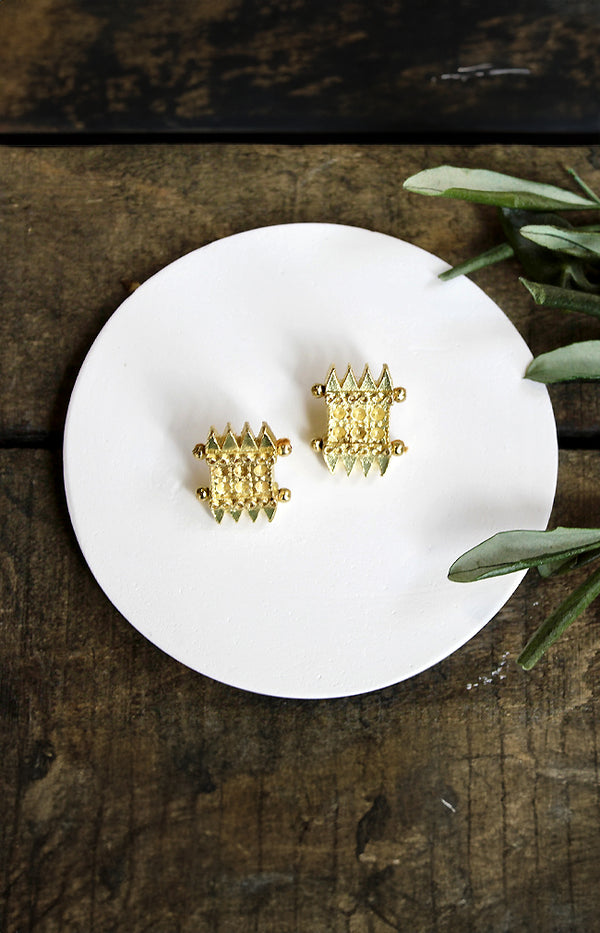 Mae Earrings - Gold