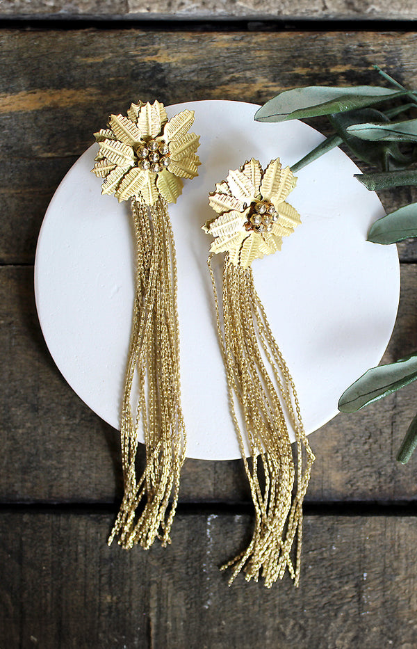 Aisha Earrings - Gold