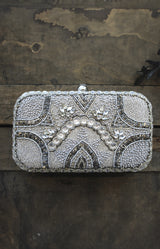 Maya Handbag - Pewter/Light Silver