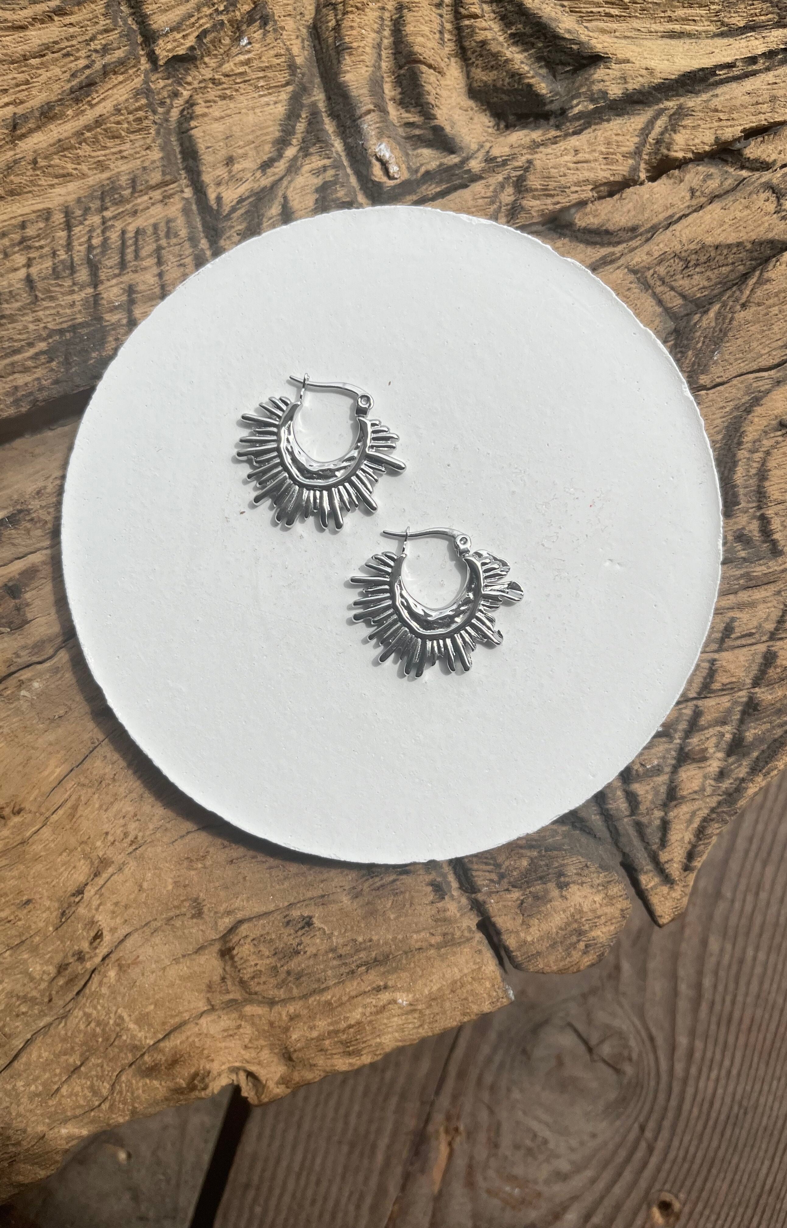 Trinidad Earrings - Silver Plated