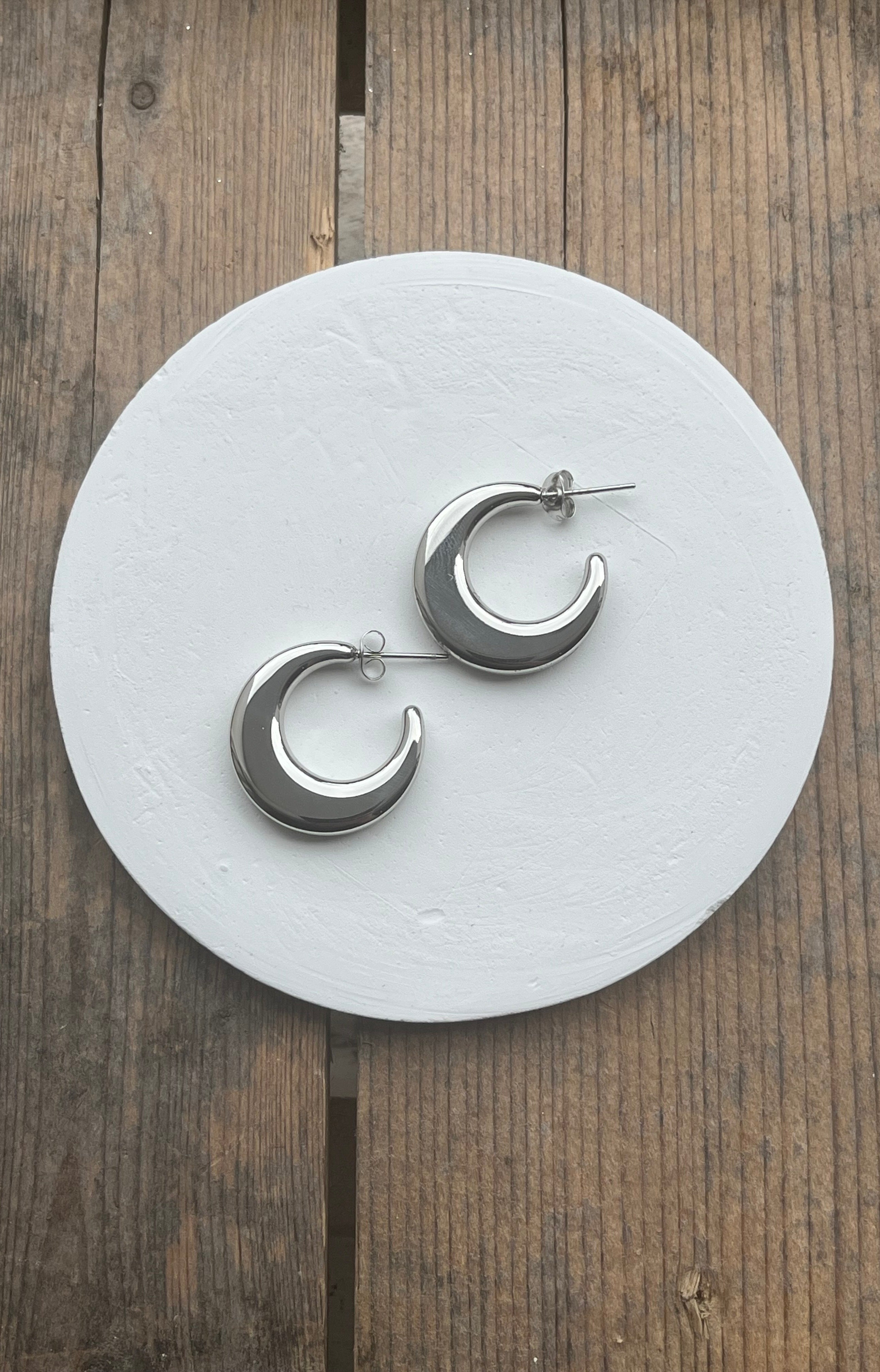 Floren Earrings - Silver Plated