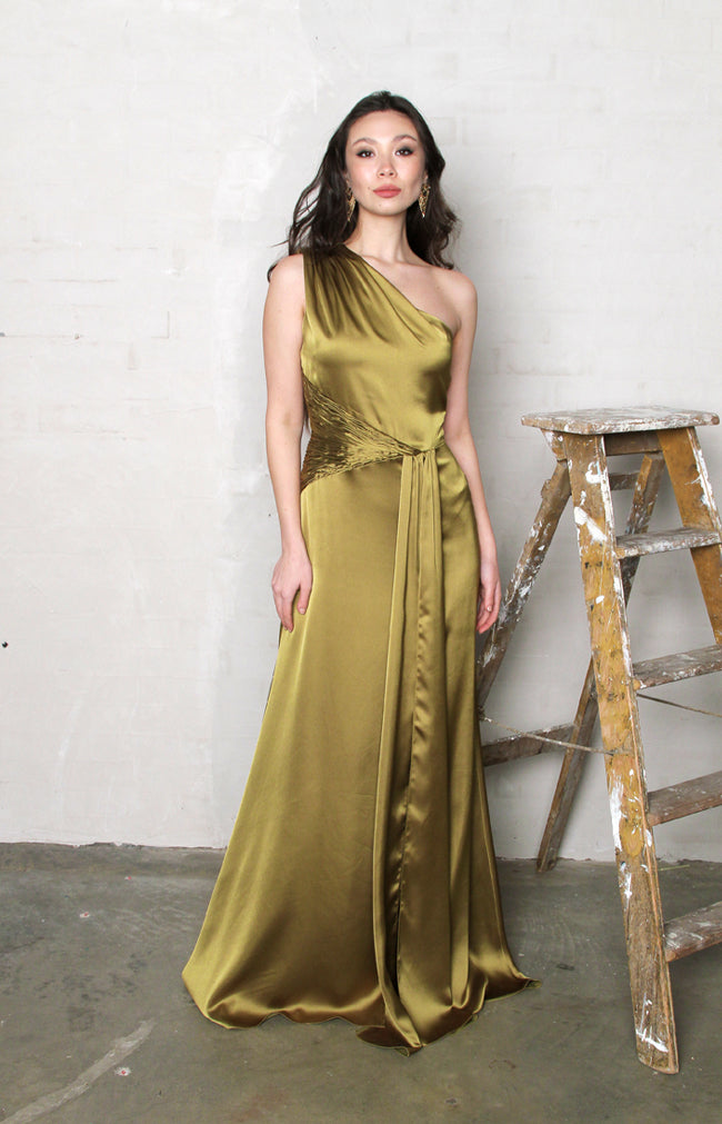 Marigold Gown - Ochre