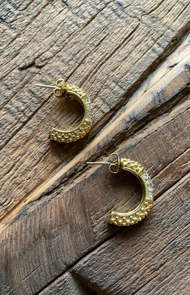 Marcia Earrings - Gold Plated