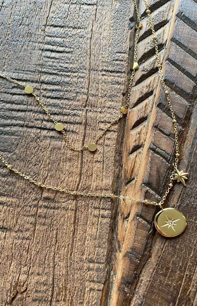 Tulipan Necklace - Gold Plated