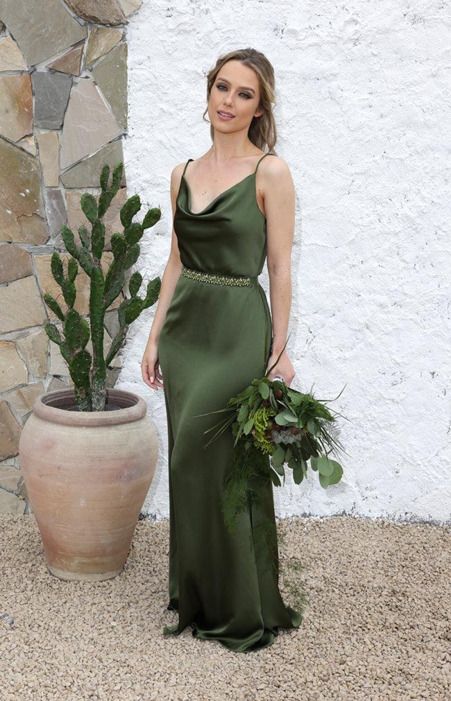 Rian Gown - Olive 0522