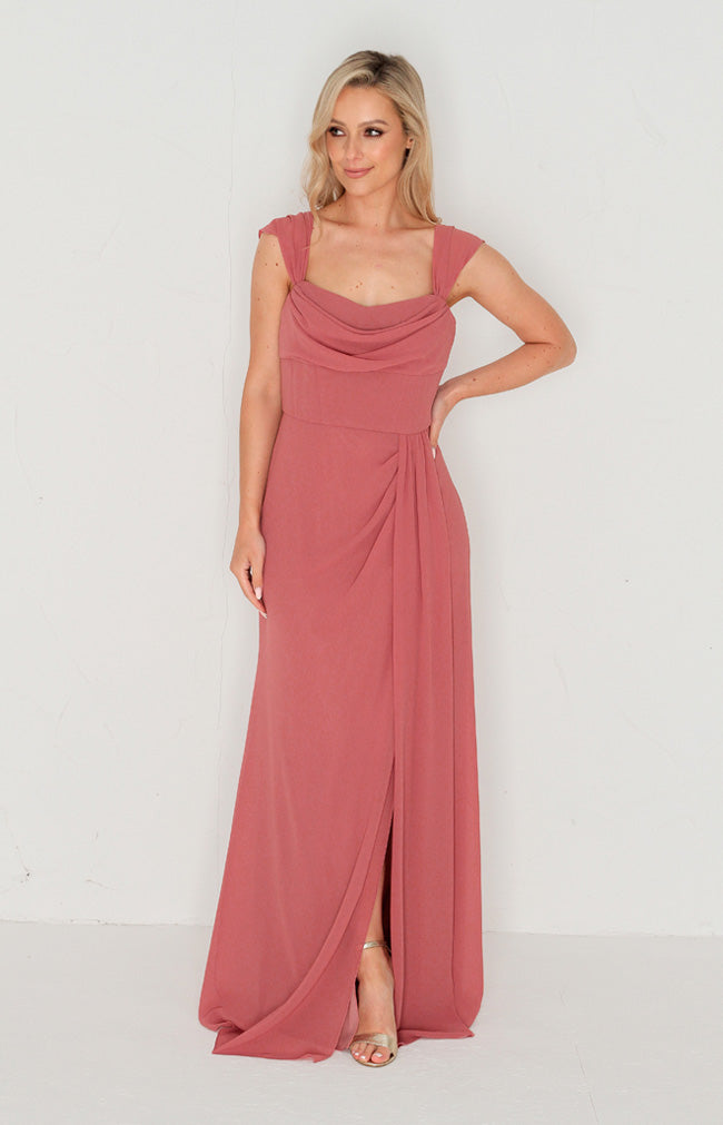 Austen Gown - Marsala