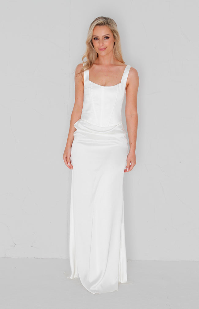 Harlow Skirt - Ivory