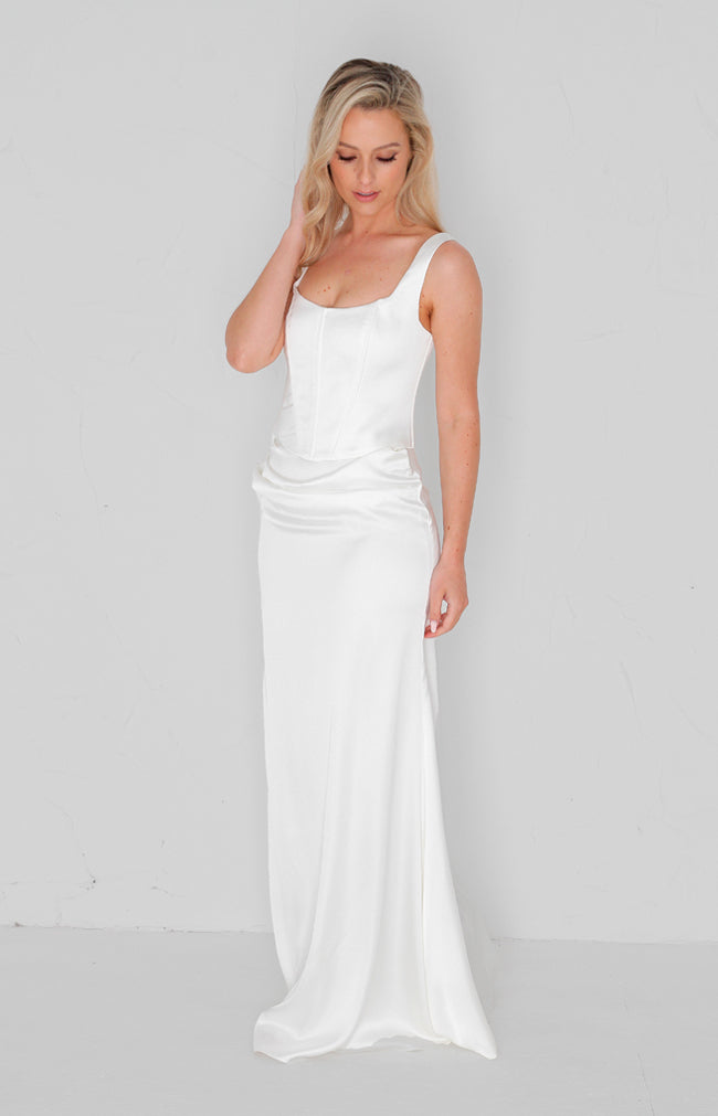 Harlow Skirt - Ivory