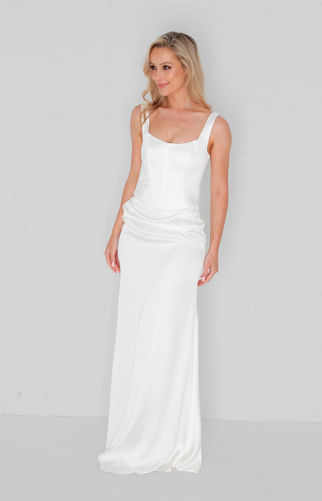 Harlow Skirt - Ivory