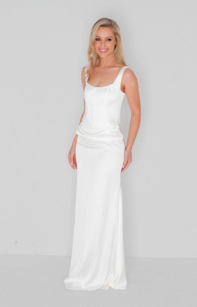 Harlow Skirt - Ivory