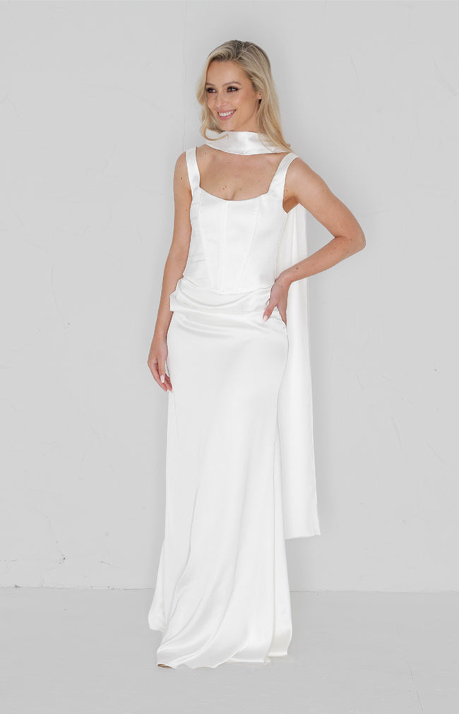 Harlow Skirt - Ivory
