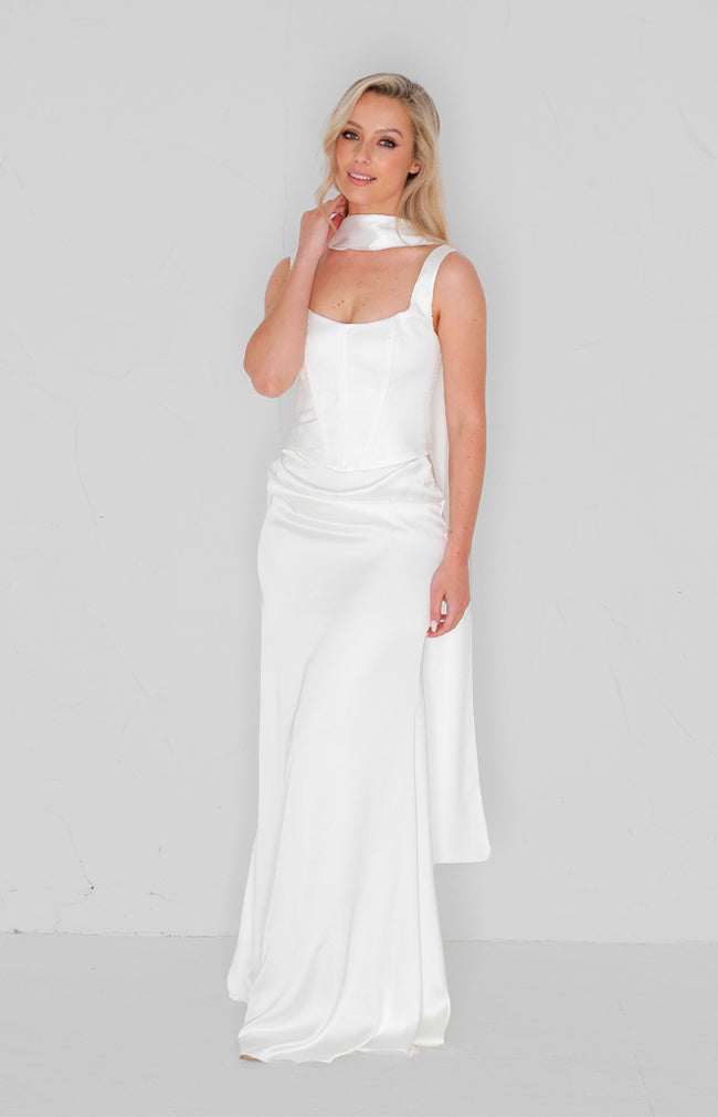 Harlow Skirt - Ivory