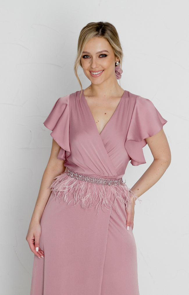 Della Gown - Dusty Rose