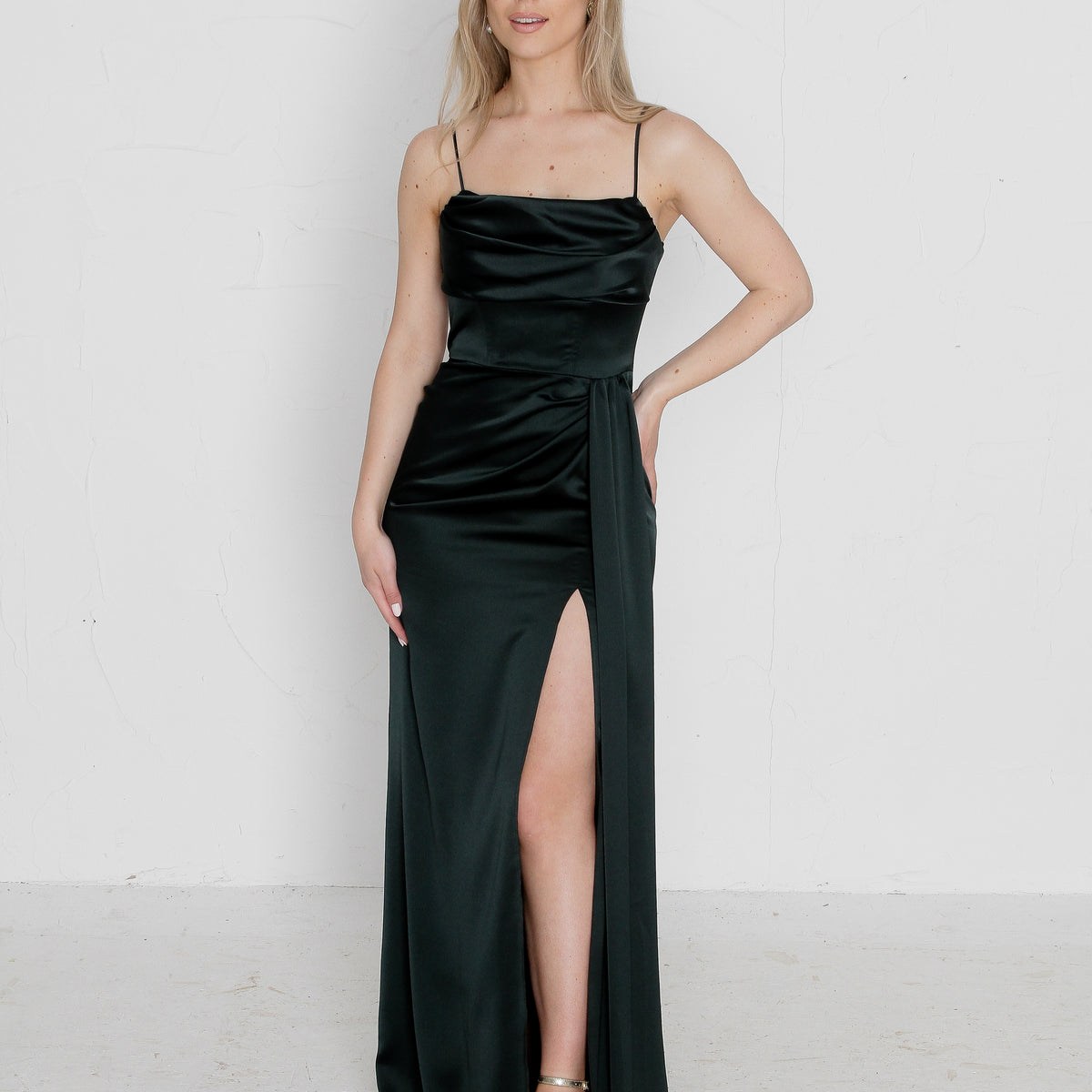 Camila Gown - Forest Green