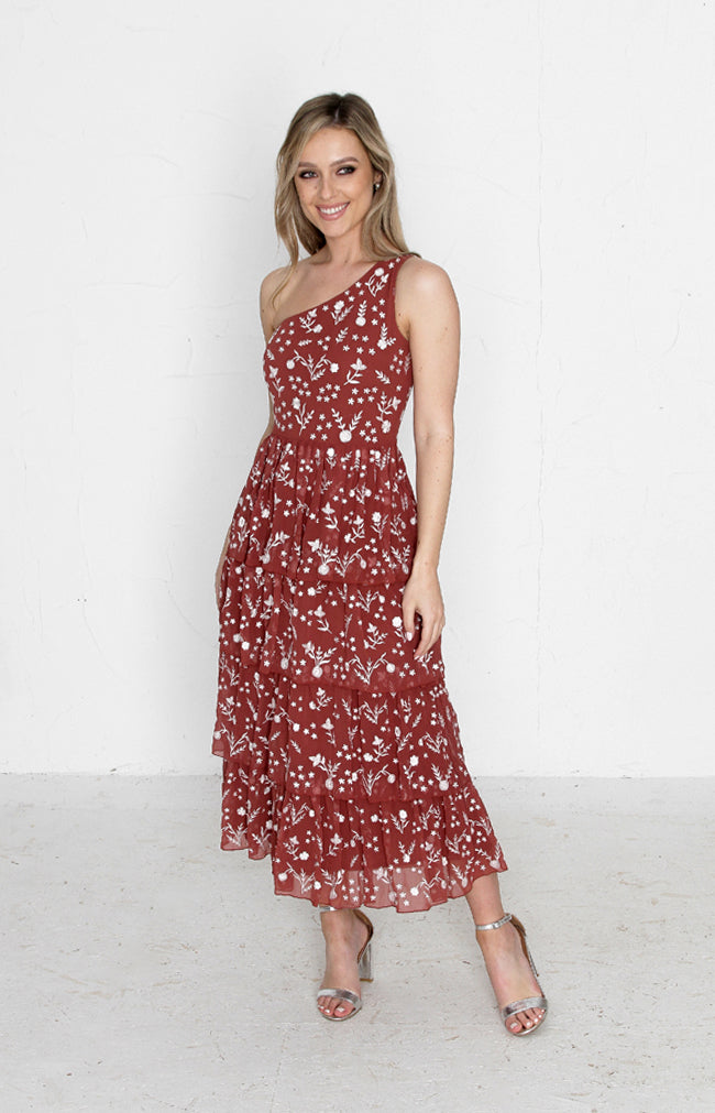 Rebecca Dress - Marsala