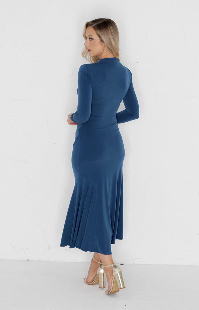 Lucia Midi Dress  - Teal